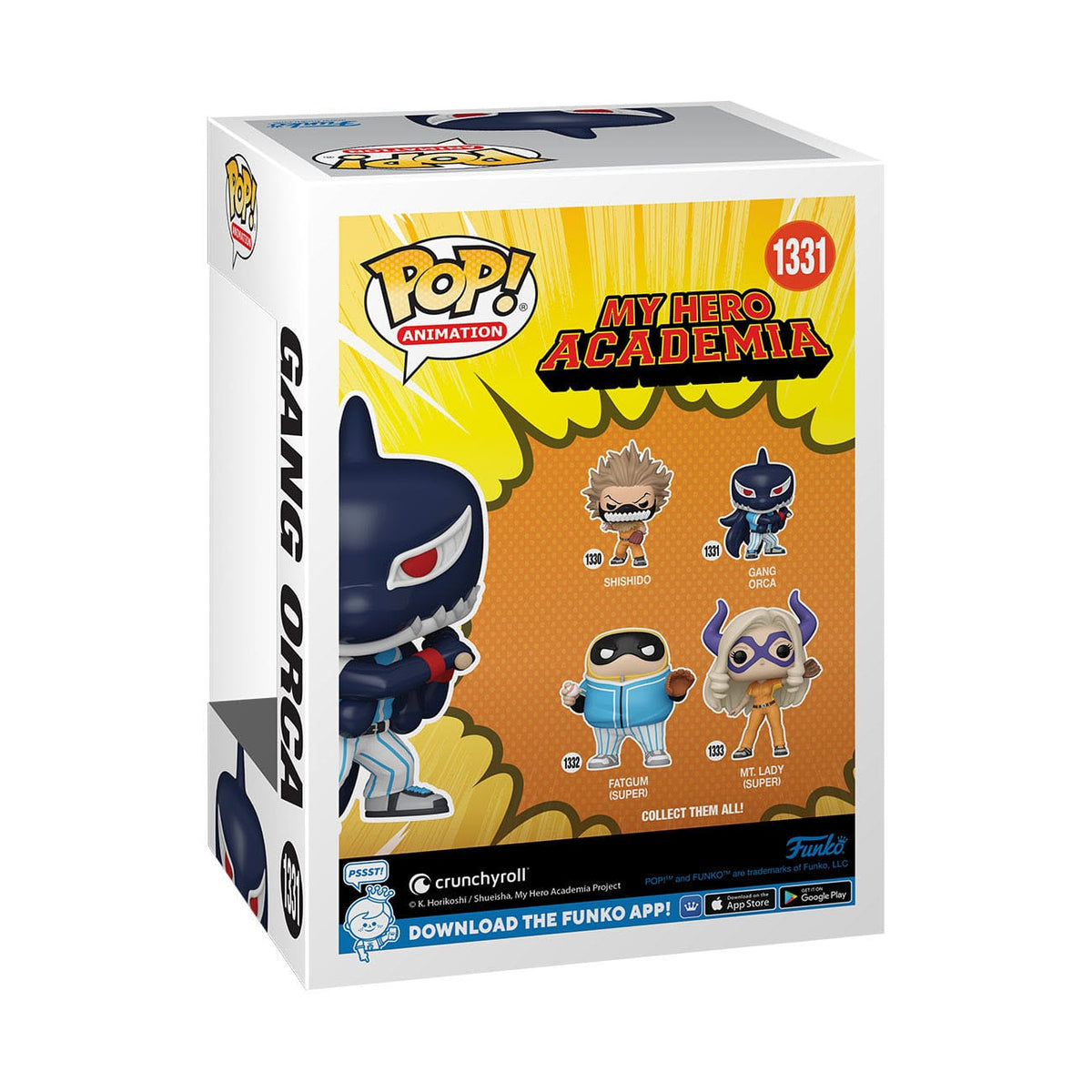My Hero Academia HLB POP! Animation Gang Orca (Baseball)
