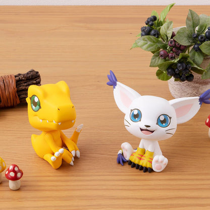 Digimon Statuen Tailmon & Agumon Limited