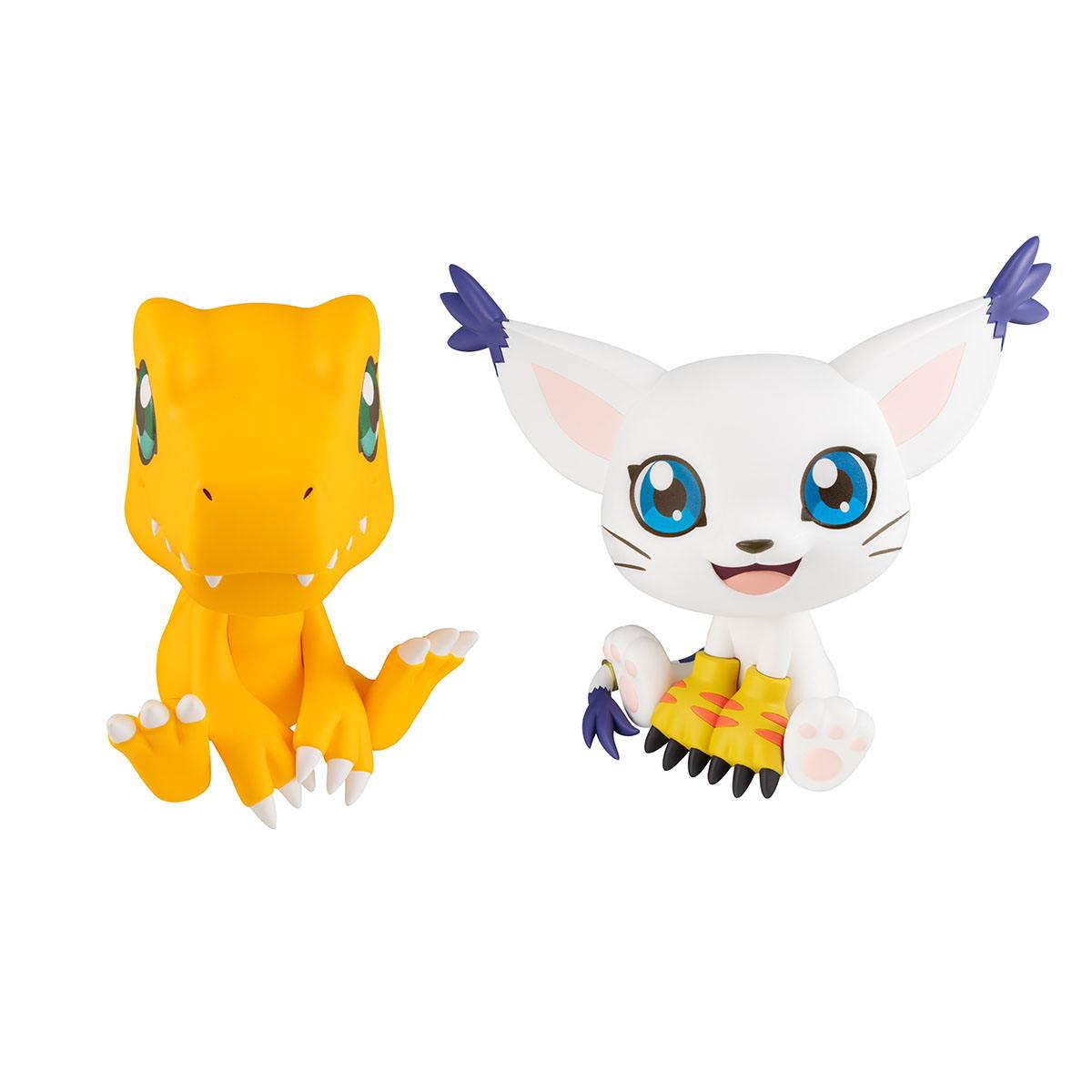 Digimon Statuen Tailmon & Agumon Limited
