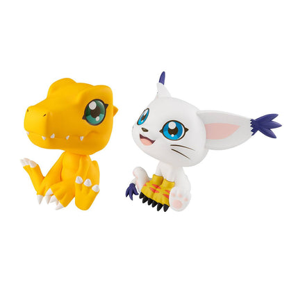 Digimon Statuen Tailmon & Agumon Limited