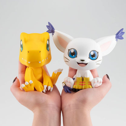 Digimon Statuen Tailmon & Agumon Limited