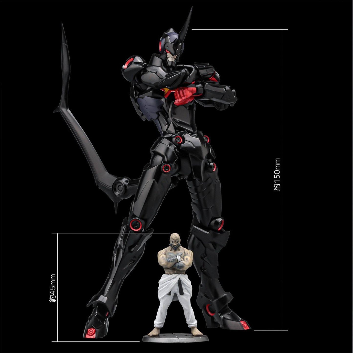 Tengen Toppa Gurren Lagann PLAIOBOT Plastic Model Kit Lazengann 15 cm