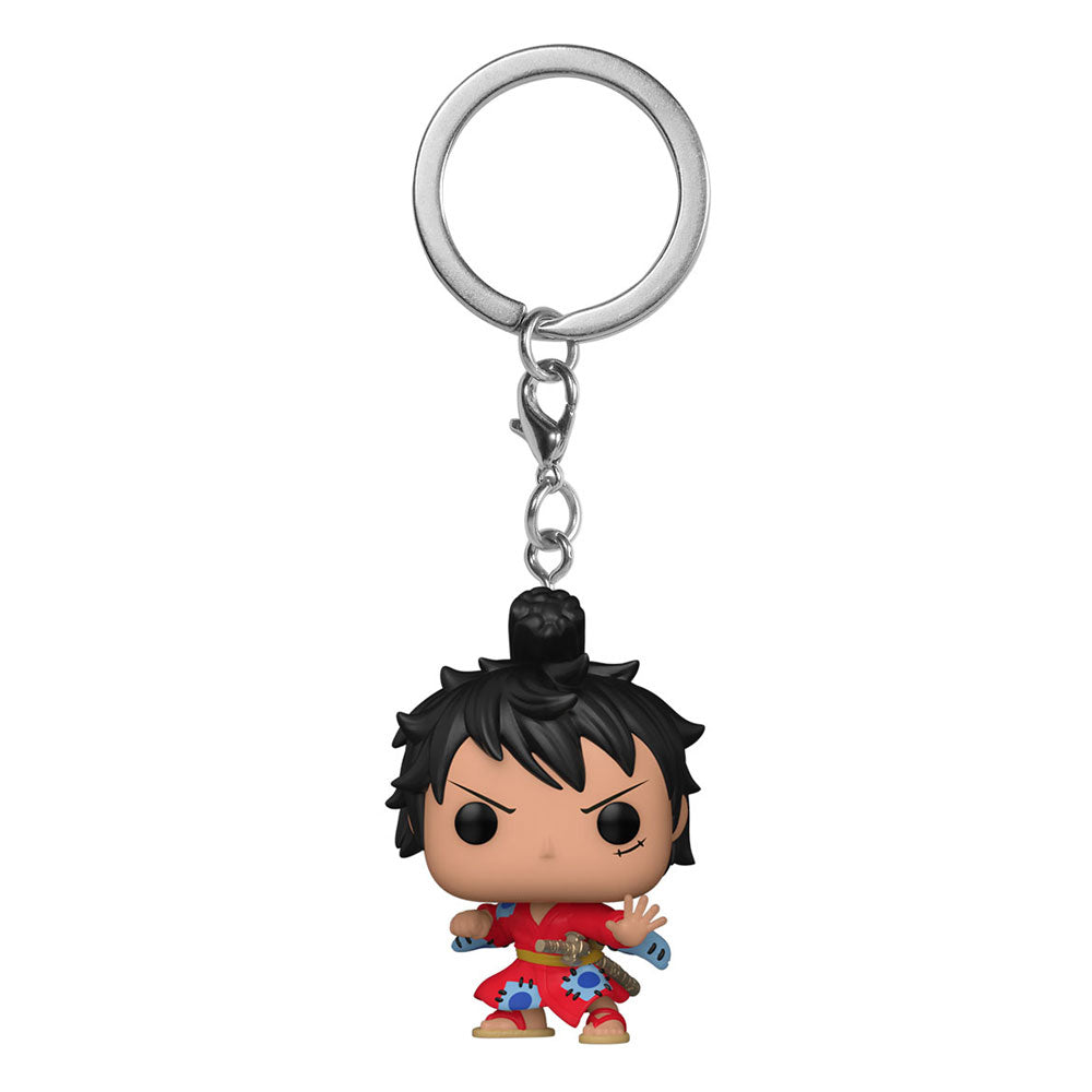 One Piece: POP! Schlüsselanhänger - Luffy in Kimono - 4cm