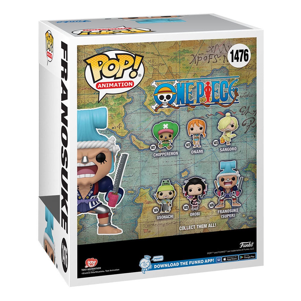 One Piece Oversized POP!: Vinyl Figur Franosuke (Wano) - 15 cm