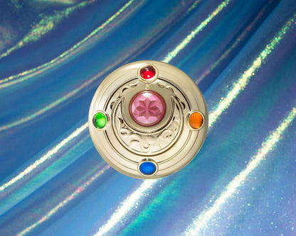 Sailor Moon: Proplica Replik Verwandlungsbrosche & Verwandlungsfüller - Set Brilliant Color Edition