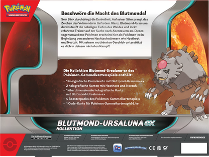 Pokémon: Blutmond-Ursaluna ex - Box - DE