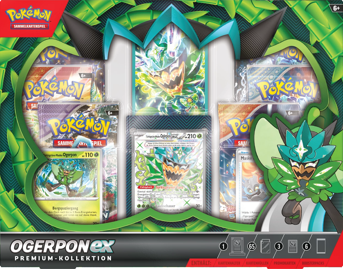Pokémon: Ogerpon ex - premium collection - DE