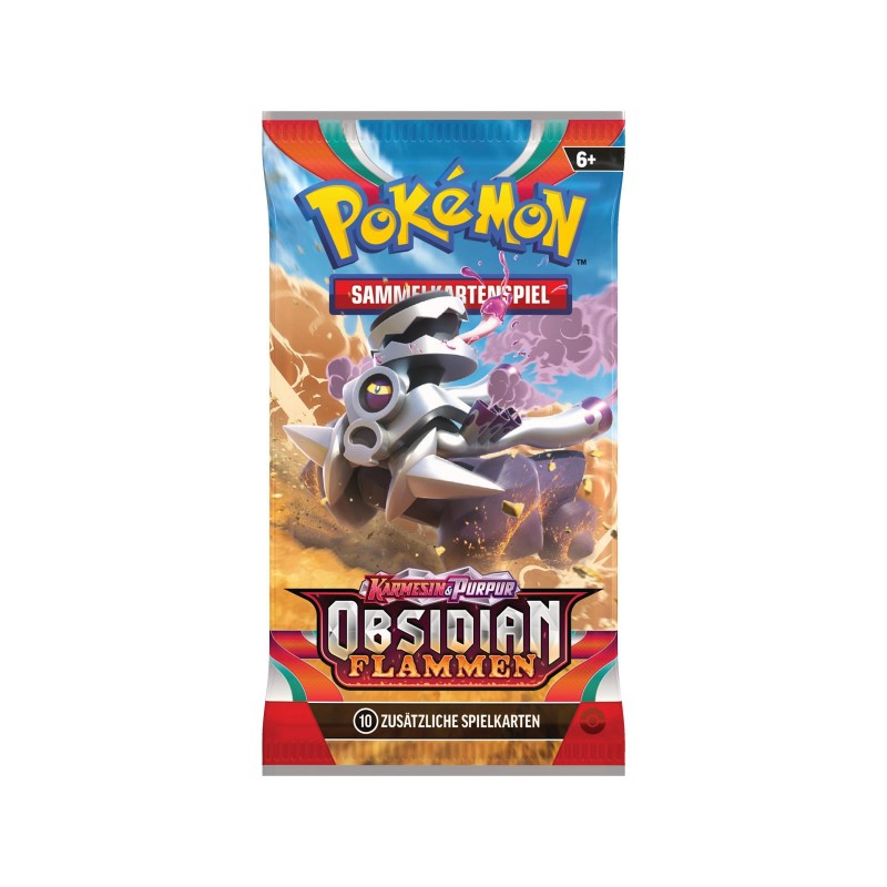 Pokémon: Karmesin & Purpur – Obsidianflammen – Booster – DE