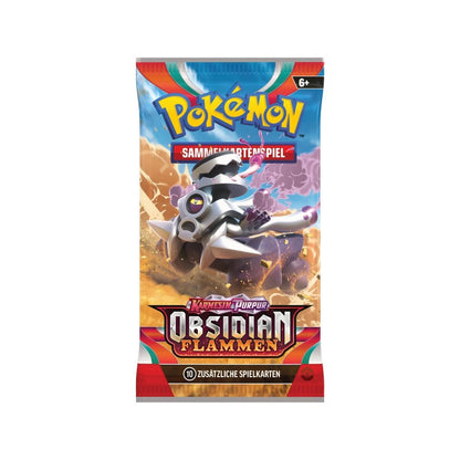 Pokémon: Karmesin & Purpur – Obsidianflammen – Booster – DE
