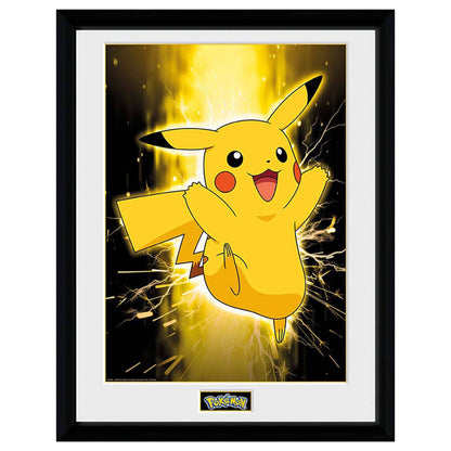 POKEMON - Gerahmter Druck 'Pikachu'