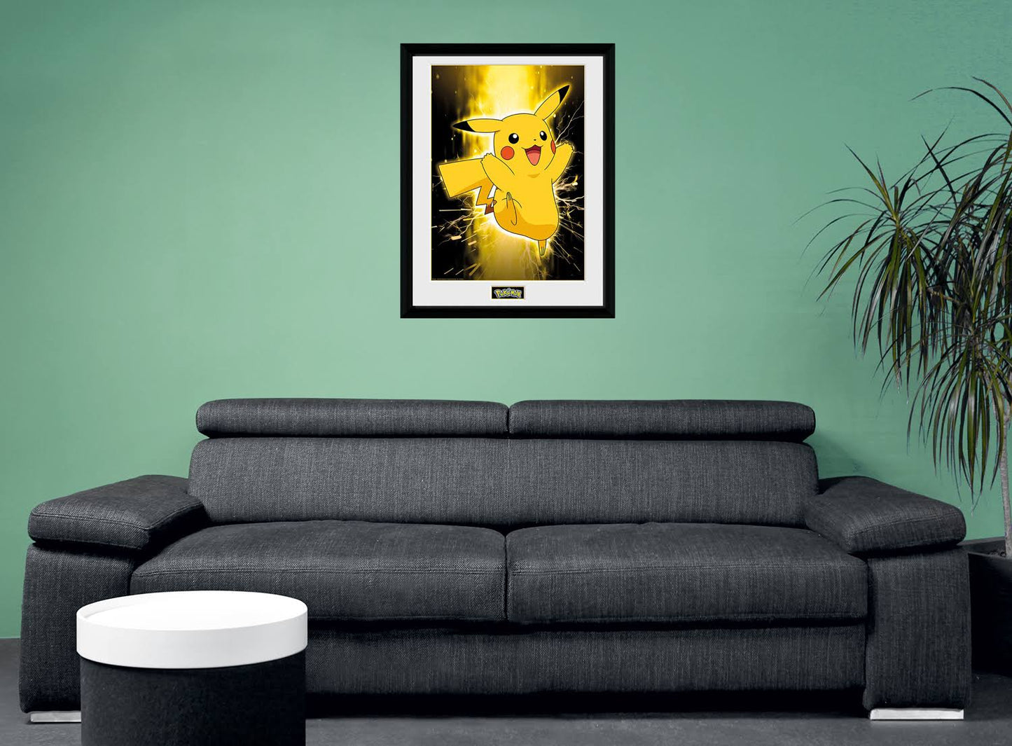 POKEMON - Gerahmter Druck 'Pikachu'