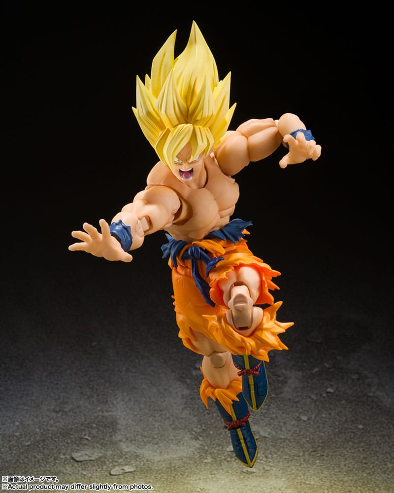 Dragon Ball Z - S.H. Figuarts Actionfigur Super Saiyan Son Goku - Legendary Super Saiyan (14cm)