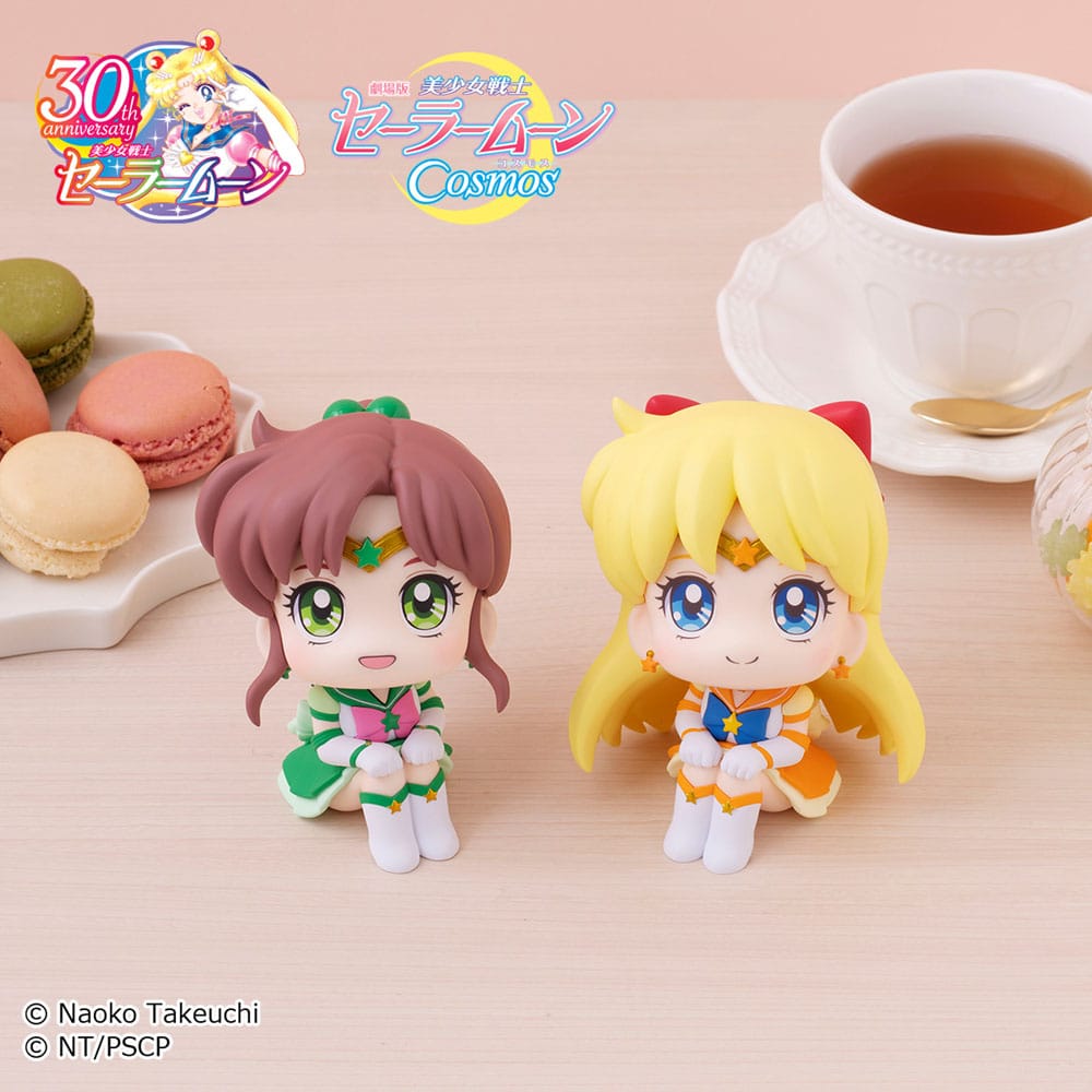 Sailor Moon: Cosmos Look Up - Statue Eternal Sailor Jupiter & Eternal Sailor Venus - 11cm
