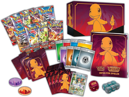 Pokémon: Top-Trainer Box - Karmesin & Purpur  - Obsidian Flammen - EN