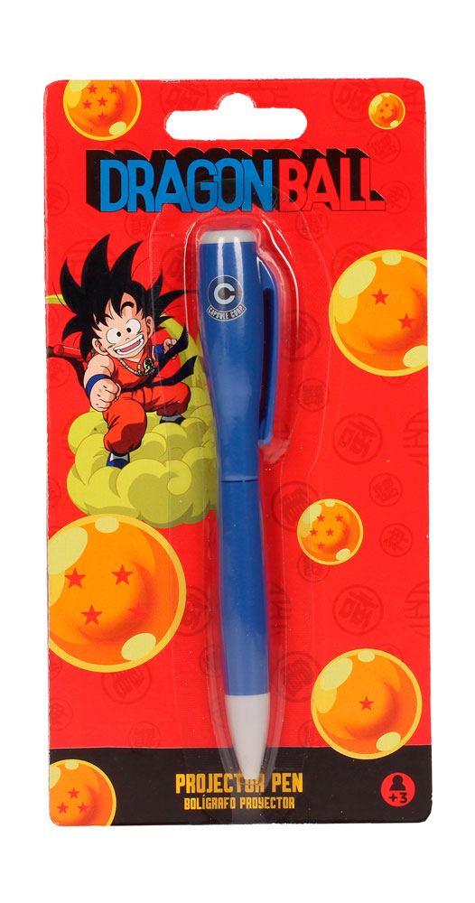 Dragon Ball: Kugelschreiber mit Licht-Projektor - Capsule Corp.