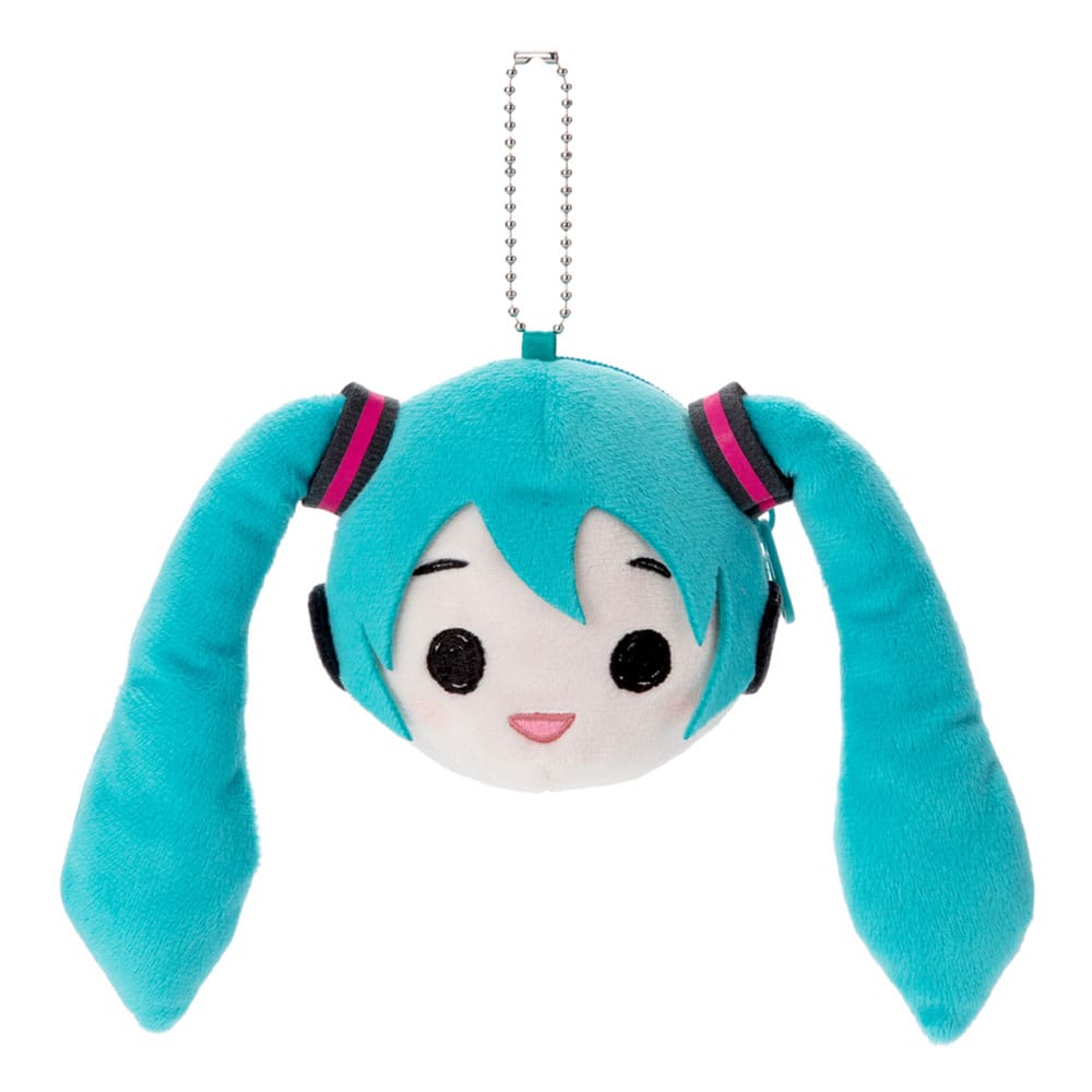 Hatsune Miku: Plüsch-Schlüsselanhänger Miku Face - 13cm