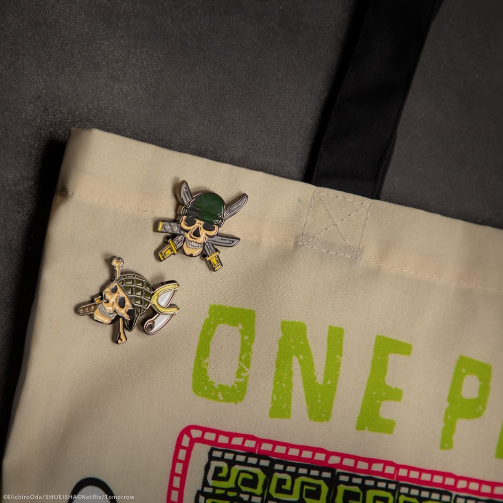 One Piece: Ansteck-Pins 2er-Pack - Zoro & Usopp