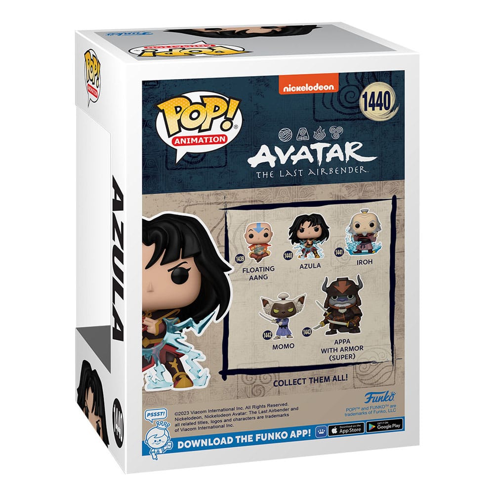 Avatar Der Herr der Element: POP! Animation Vinyl Figur - Azula Lightning - 9cm