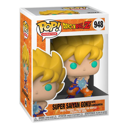 Dragon Ball Z: POP! Figur Super Saiyan Goku - Kamehameha Wave - 9cm