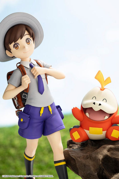 Pokémon: ARTFXJ - Statue 1/8 - Florian & Krokel - 20cm