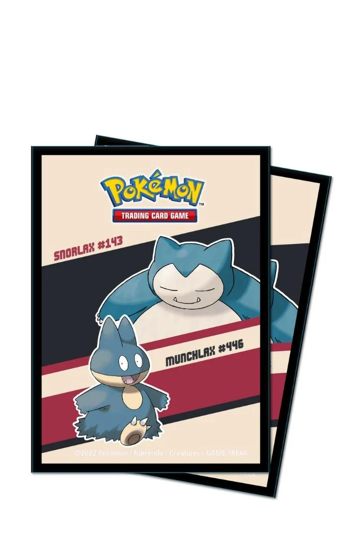 POKÉMON: Sleeves Standartgrösse - Snorlax & Munchlax