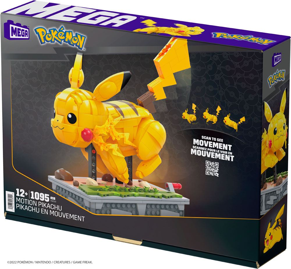 Pokémon: Mega Construx Bauset Motion - Pikachu
