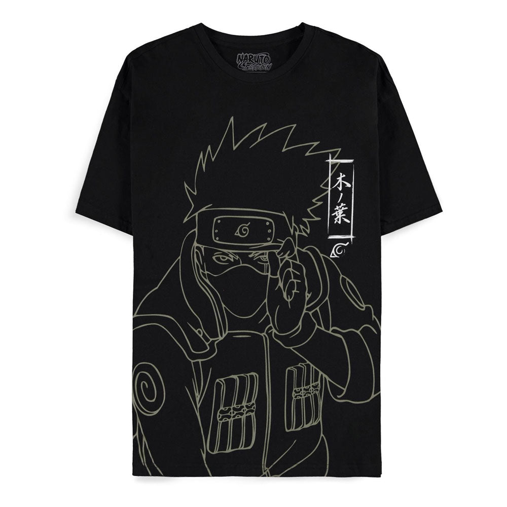Naruto Shippuden: T-Shirt Kakashi Line Art