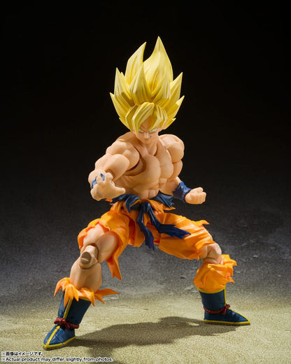 Dragon Ball Z - S.H. Figuarts Actionfigur Super Saiyan Son Goku - Legendary Super Saiyan (14cm)
