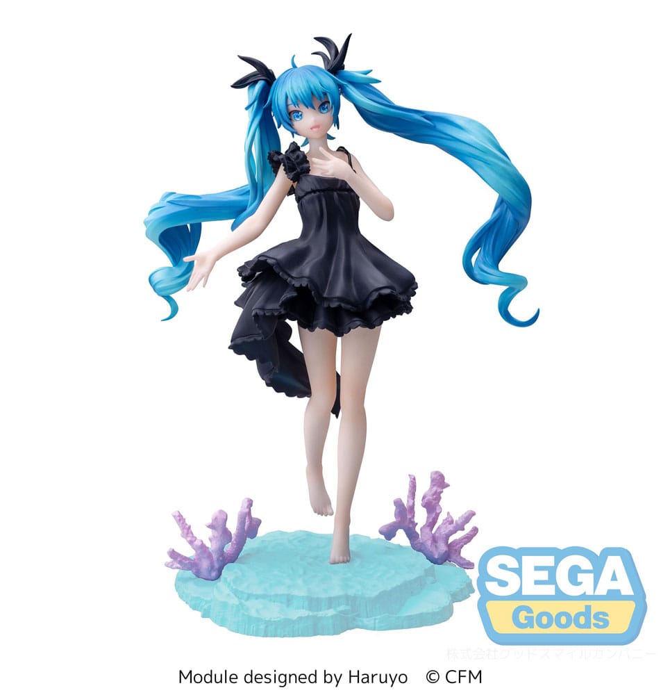 Hatsune Miku Luminasta: Statue Hatsune Miku Deep Sea Girl - 18cm