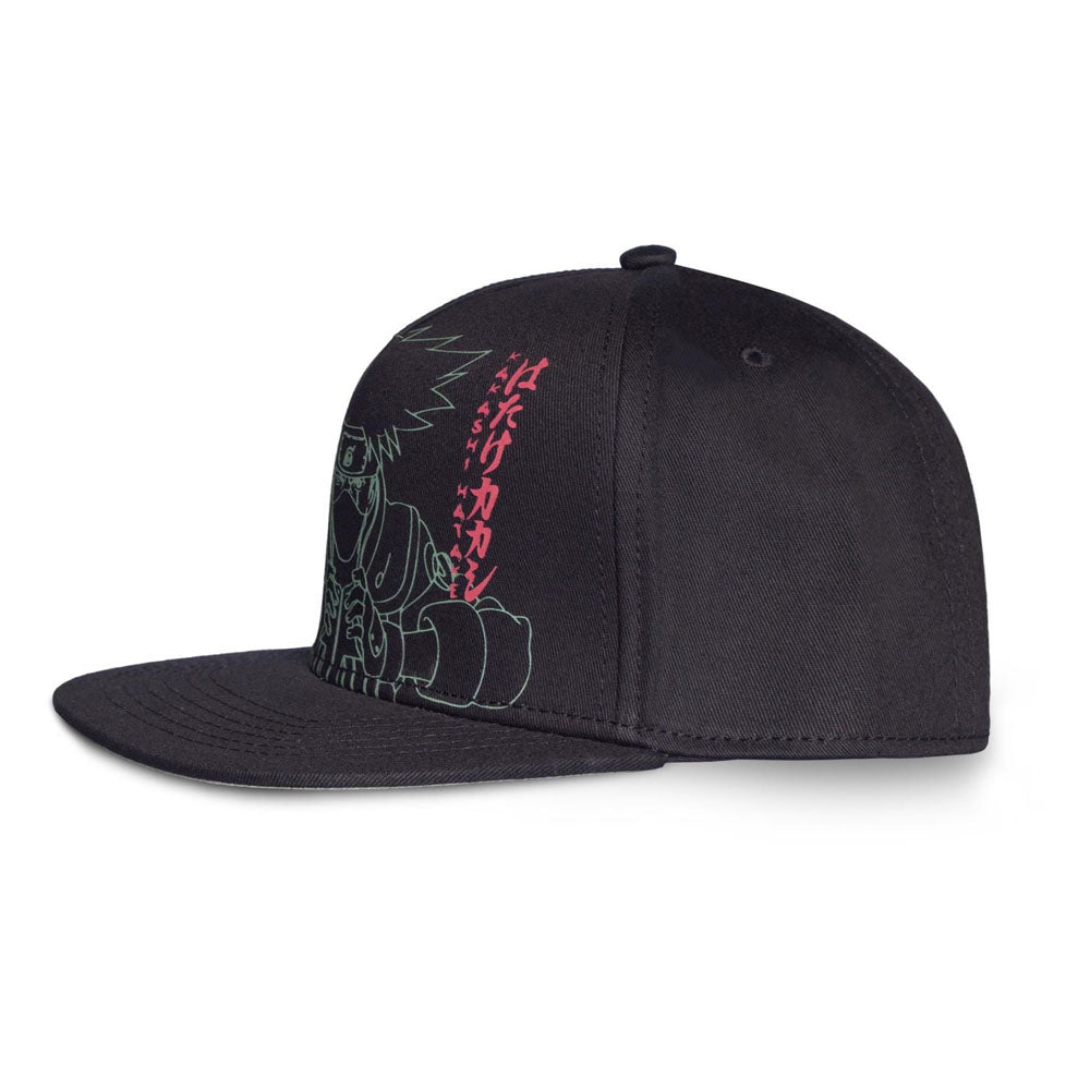 Naruto Shippuden - Snapback Cap Kakashi Line Art