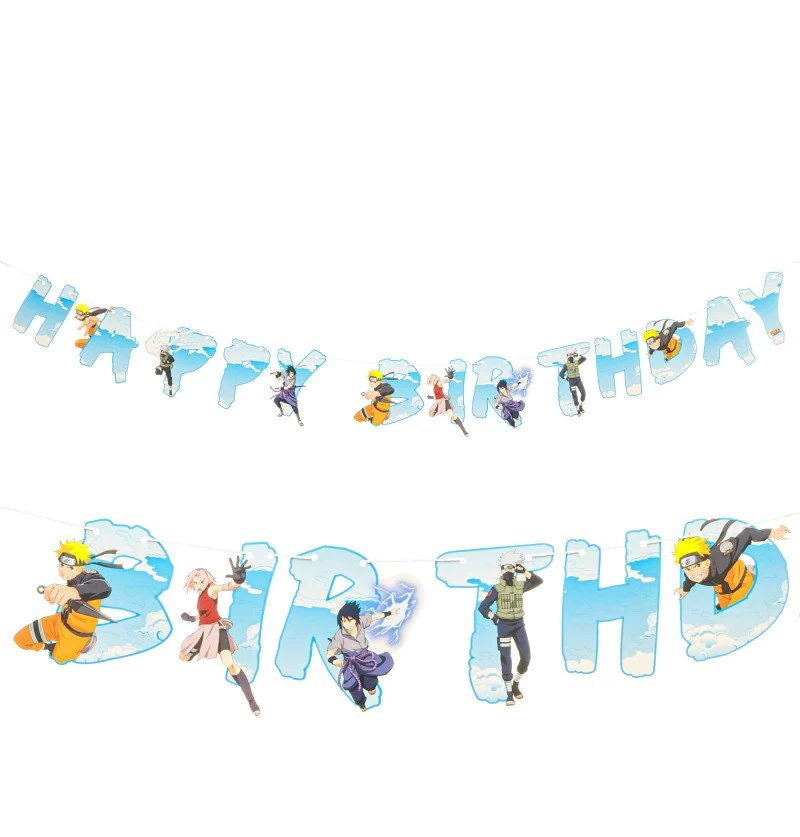 Naruto Shippuden: Happy Birthday Girlande