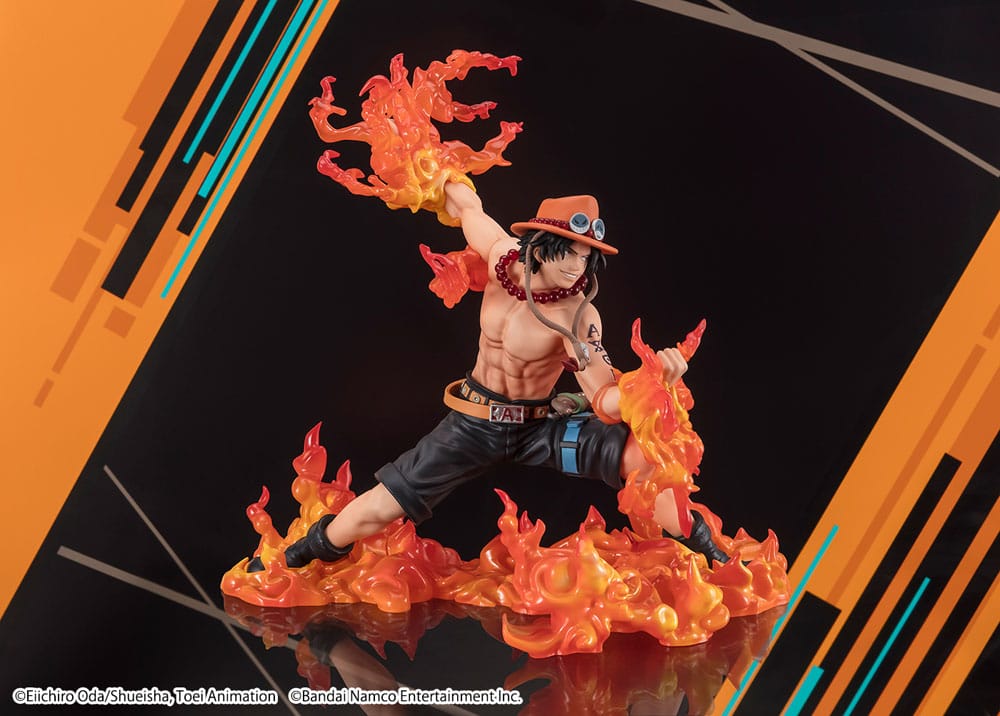 One Piece - Statue - Portgas. D. Ace -One Piece Bounty Rush 5th Anniversary - 17cm