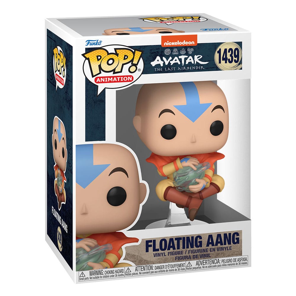 Avatar Der Herr der Element: POP! Animation Vinyl Figur - Aang Floating - 9cm