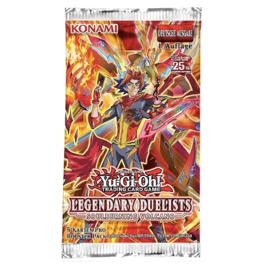 Yu-Gi-Oh ! Legendary Duelists - Soulburning Volcano Booster