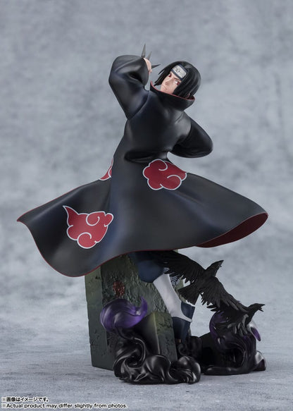Naruto Shippuden: FiguartsZERO Extra Battle - Statue Itachi Uchiha -The Light & Dark of the Mangekyo Sharingan- 24cm