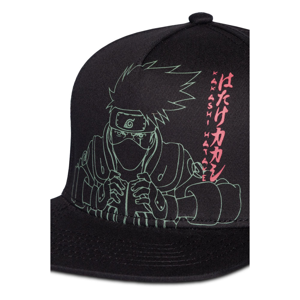 Naruto Shippuden - Snapback Cap Kakashi Line Art