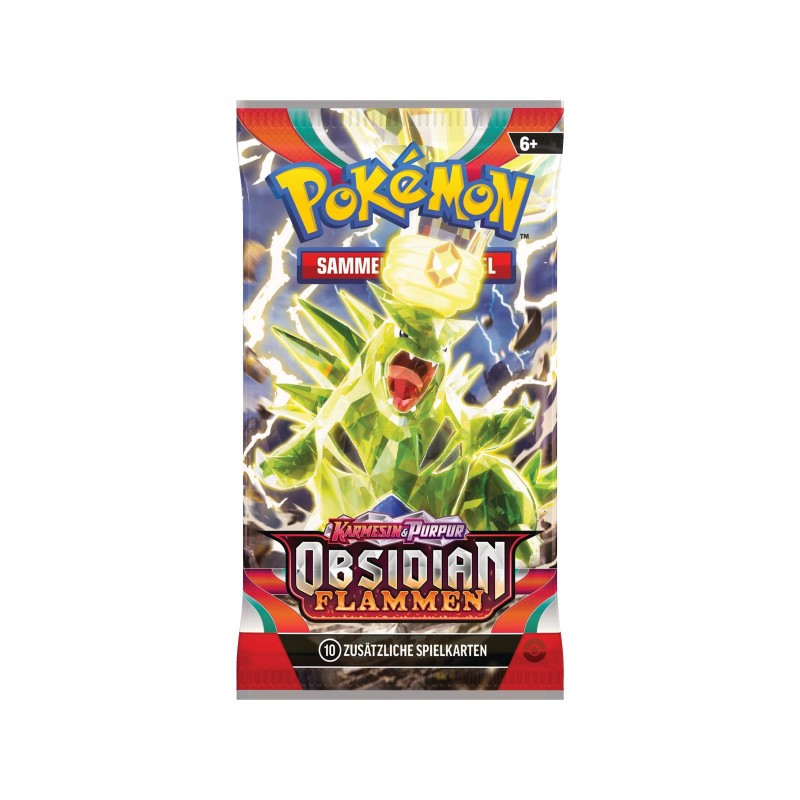 Pokémon: Karmesin & Purpur – Obsidianflammen – Booster – DE
