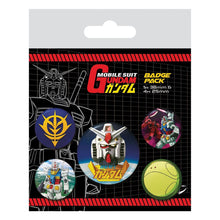 Mobile Suit Gundam: Ansteck-Buttons 5er-Pack - Intergalactic
