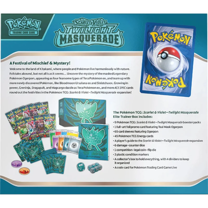 Pokémon: Elite Trainer Box - Twilight Masquerade - EN