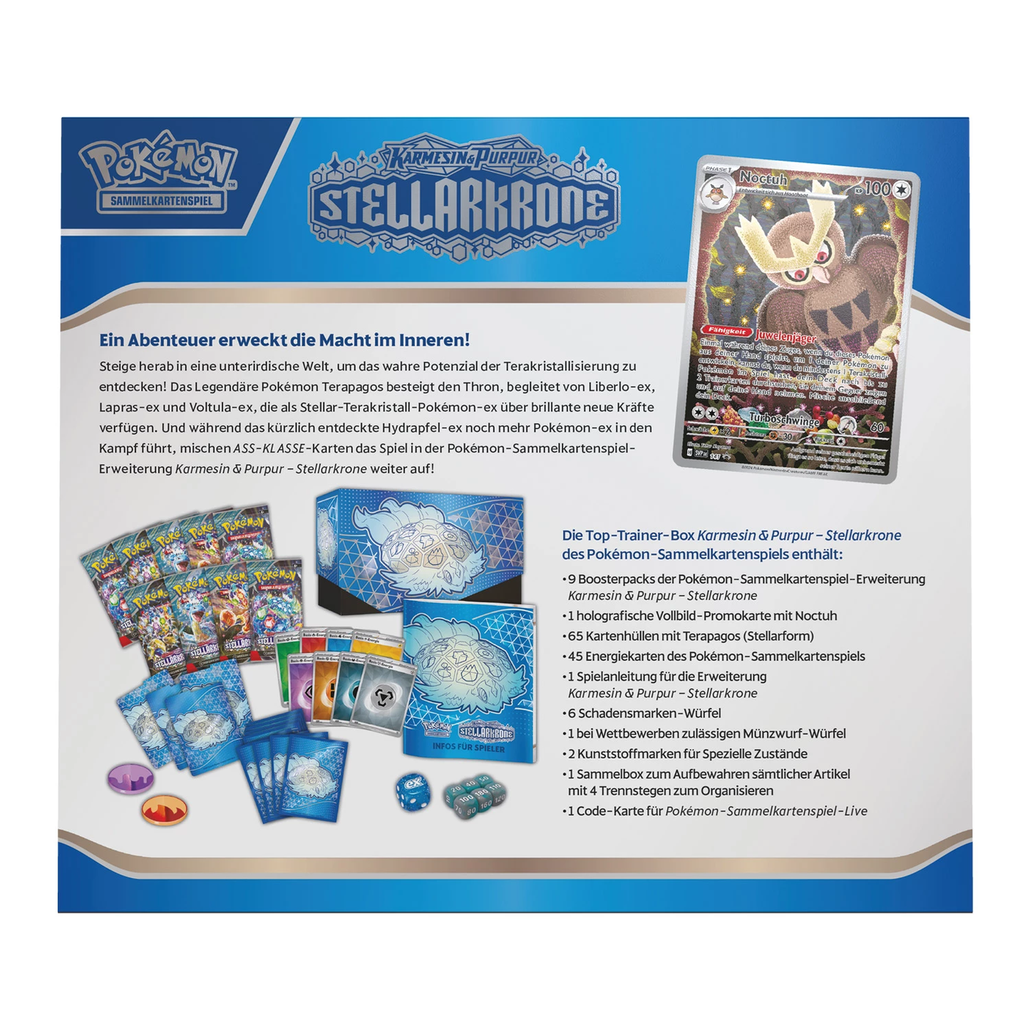 Pokémon: Stellar Crown - Elite Trainer Box - DE