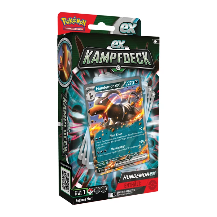 Pokémon: Hundemon ex - Battle Deck - DE
