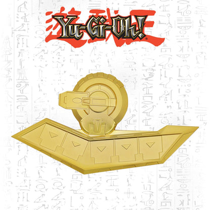 Yu-Gi-Oh!: 24K Gold Plated Duel Disk – Mini Replica – Limited Edition – 18 cm