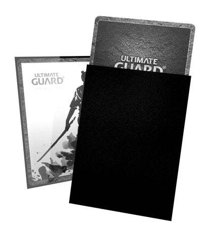 Ultimate Guard: Katana Sleeves – Standardgröße – 100 Stück – Schwarz