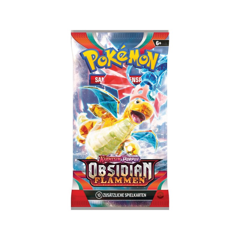Pokémon: Karmesin & Purpur – Obsidianflammen – Booster – DE