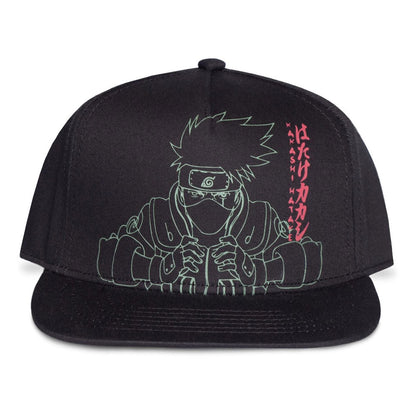 Naruto Shippuden - Snapback Cap Kakashi Line Art