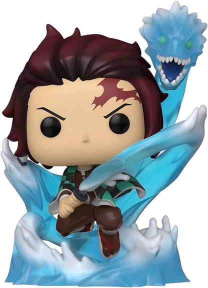 Demon Slayer POP!:  Figur - Tanjro w/ Dragon