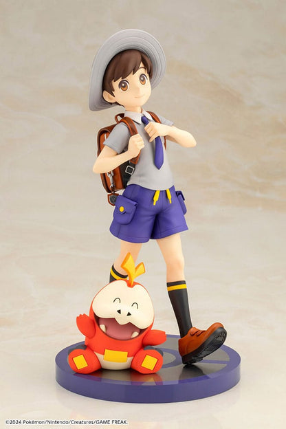 Pokémon: ARTFXJ - Statue 1/8 - Florian & Krokel - 20cm