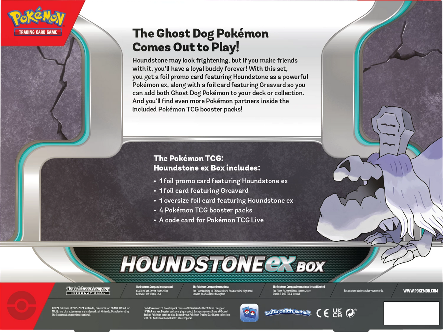 Pokémon: Houndstone ex - EN