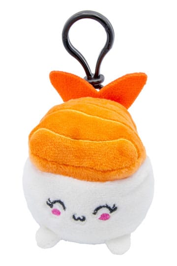 Plushi: Plüschfigur mit Schlüsselanhänger - Nigiri Sushi mit Garnele - 7cm