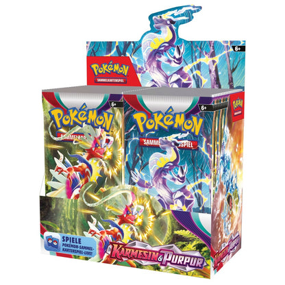 Pokémon: Karmesin & Purpur - Display - EN